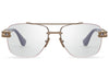 DITA GRAND EVO DTX146-A-03 Men Optical Frame White Gold - Blue