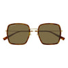 GUCCI GG1848S 002 52 - METAL SHEET Gucci Gold brown Ladies