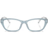 EMPORIO ARMANI EA 3238U 6096 Women Optical Frame Opaline Azure