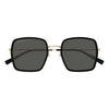 GUCCI GG1848S 001 52 - METAL SHEET Gucci Black gold Square
