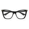 GUCCI GG18170O 001 55 - Sheet full Gucci Black Cateye