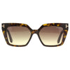 TOM FORD TF1030 52F Women Sunglass Havana