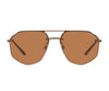 EMPORIO ARMANI EA2132 3006/73 2N Unisex Sunglasses Copper