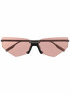 ALEXANDER MQ0322S-003 Unisex Sunglasses GUNMETAL