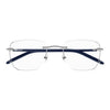 MONT BLANC MB0274O 003 53 - 3 pcs MONT BLANC Silver blue Square
