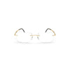 SILHOUETTE 5554 KA 7520 Unisex Optical Frame GOLD
