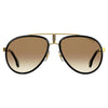 CARRERA GLORY 2M286 - Metal full CARRERA Black gold Aviator