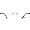 SILHOUETTE 5561 AJ 9040 UNISEX Optical Frame Black