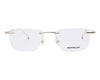 MONT BLANC MB0215O-001 Men Optical Frame GOLD