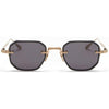 AKONI AKS 307A 47 Unisex Sunglass Black