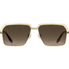 MARC JACOBS MARC 839/S 06JHA 59 - Metal full MARC JACOBS Gold brown Square