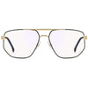CARRERA 1141 I46 145 - Metal full CARRERA Black gold Square
