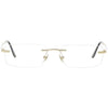 RAYBAN RB6266I 2500 53 - 3 pcs Rayban Gold Square