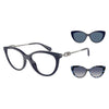 EMPORIO ARMANI EA 4213U- 5145/1W Women Optical Frame Blue