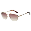 TOMMY HILFIGER TH2670 C4 56 - Metal Supra TOMMY HILFIGER Gold brown Square