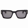AKONI AKS 114A 52 Unisex Sunglass Black