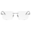 BVLGARI BV50025U 013 58 - 3 pcs BVLGARI Gunmetal Square