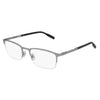 MONT BLANC MB0117O 002 M/S Men Optical Frame Ruthenium