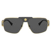 VERSACE VE 2251 1002/87 Men Sunglass Black & Gold