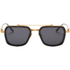 AKONI AKS 507A 51 Men Sunglass Gold - Black