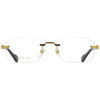 Gucci GG1221O-001 Men Optical Frame GOLD
