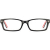 Ray-Ban RB 5206 2479 Unisex Optical Frame Polished Black On Red