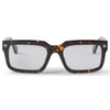 OFF-WHITE OERI 130 6007 C/O Unisex Optical with Clip-On Sunglass Havana