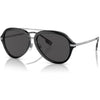 BURBERRY B 4377 3001/87 Unisex Sunglasses BLACK