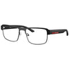 PRADA VPS 51R 07F-1O1 - METAL SHEET Prada Black Square