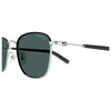 MONT BLANC MB0392SA 003 55 - Metal full MONT BLANC Silver Square