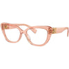 MIU MIU VMU 05V 13T-101 53 - Sheet full MIU MIU Transparent Cateye