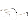 STEPPER SI 84851 F100 53 - 3 pcs STEPPER Rose GOLD Aviator