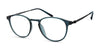 MODO 7013 TEAL ROUND Unisex Optical Frame Transparent Teal Blue