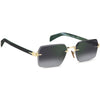 DAVID BECKHAM 7109/S PEF 55 - 3 pcs DAVID BECKHAM GREEN Square