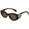 GUCCI GG1691S 002 54 - Sheet full Gucci Gold brown Ladies