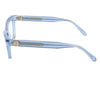 SALVATORE FERRAGAMO SF3021 450 54 - Sheet full SALVATORE FERRAGAMO Blue Cateye