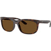 RAYBAN RB2389 902/57 - Sheet full Rayban Brown Square