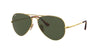 Ray-Ban RB3689 9147/31 Unisex Sunglasses GOLD