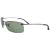 RAYBAN RB3183 004/9A - Metal Supra Rayban Gunmetal Oval