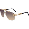 CAZAL CZ9107 001 Unisex Sunglasses BLACK-GOLD