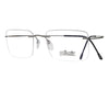 SIL 5515 EY 6760 SILHOUTTE TP SQUARE SILVER