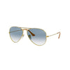 Ray-Ban RB3025 001/3F Aviator Unisex Sunglasses GOLD