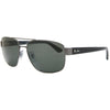 RAYBAN RB3663 004/58 - Metal full Rayban Gunmetal Square