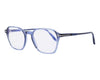 TOM FORD TF 5804 B 090 Men Optical Frame TRANSPARENT BLUE