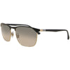 RAYBAN RB3686 187/32 - Metal full Rayban Black gold Square