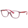 Ray-Ban RB1598 3777 Kid Optical Frame Transparent Red