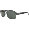RAYBAN RB3687 004/58 - Metal full Rayban Black Square