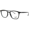 RAYBAN RB 7185 2000 Unisex Optical Glasses Black