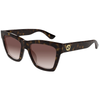 GUCCI GG1714S 002 54 - Sheet full Gucci Brown Ladies