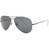 RAYBAN RB3689 004/48 - Metal full Rayban Black Aviator